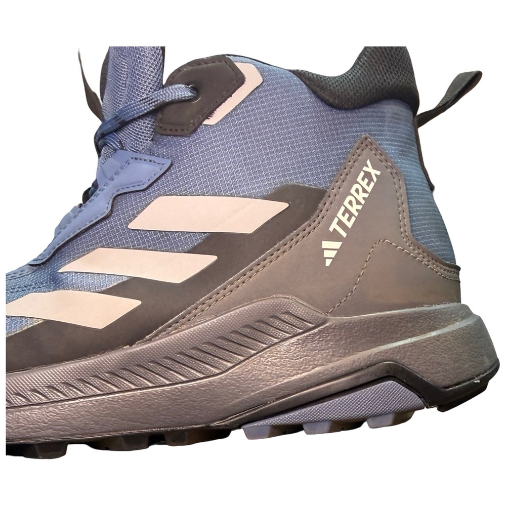 Adidas Terrex Anylander RAIN.RDY Mens Hiking Boots Blue ID5485 Size 9 - Picture 11 of 12